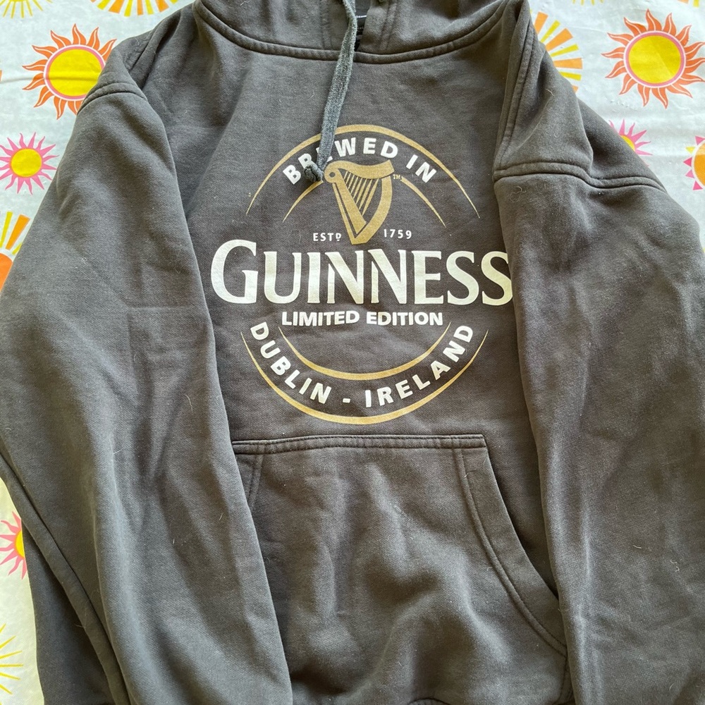 Guinness Limited Edition Black Sweatshirt (FROM DUBLIN)